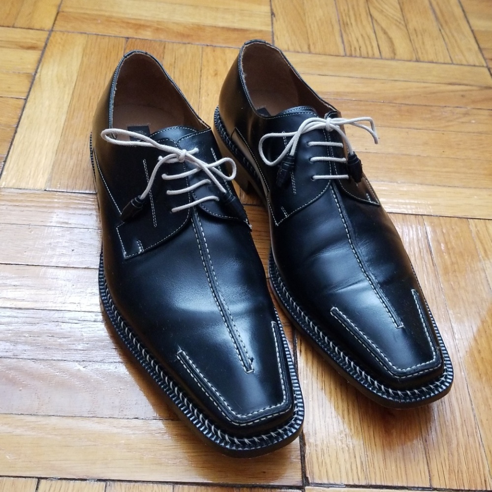 Mezlan - black dress shoes 10m